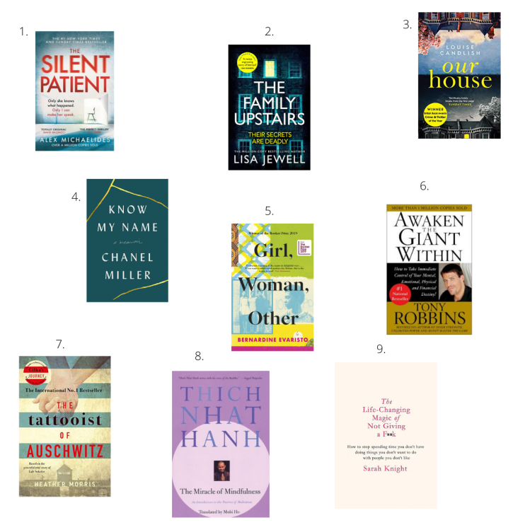 Best books summer 2020