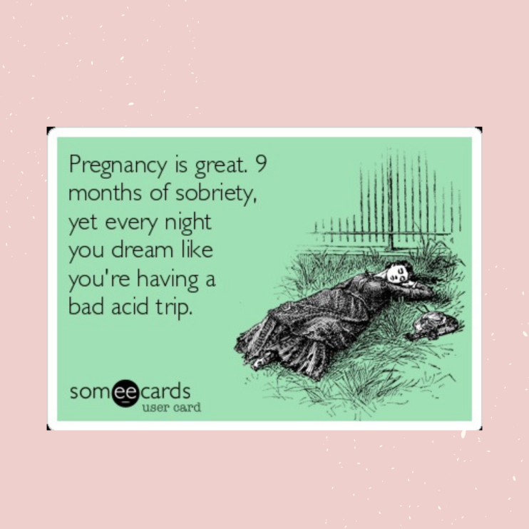 Erotic dreams and nightmares during pregnancy