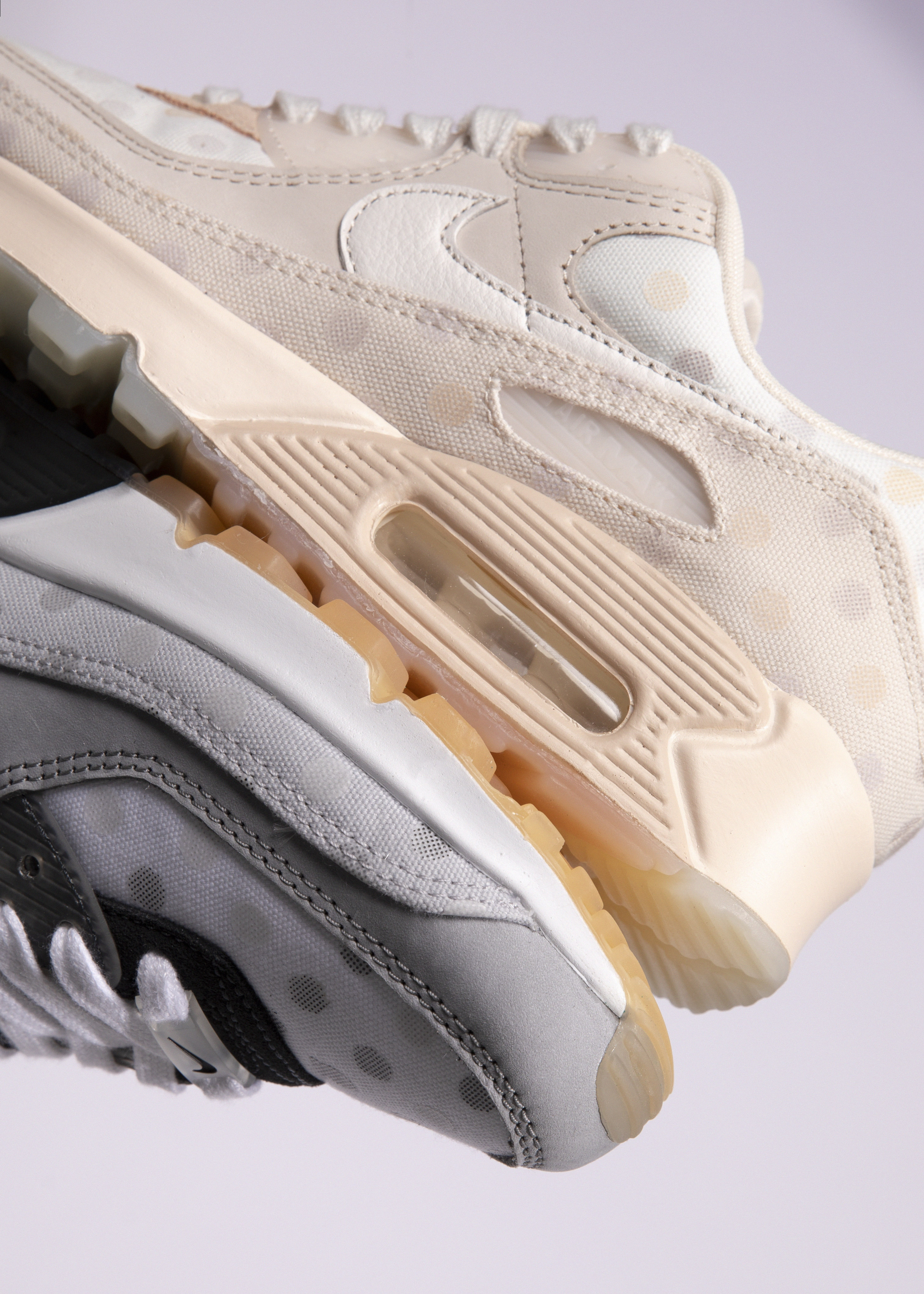 air max 90 nude grey white