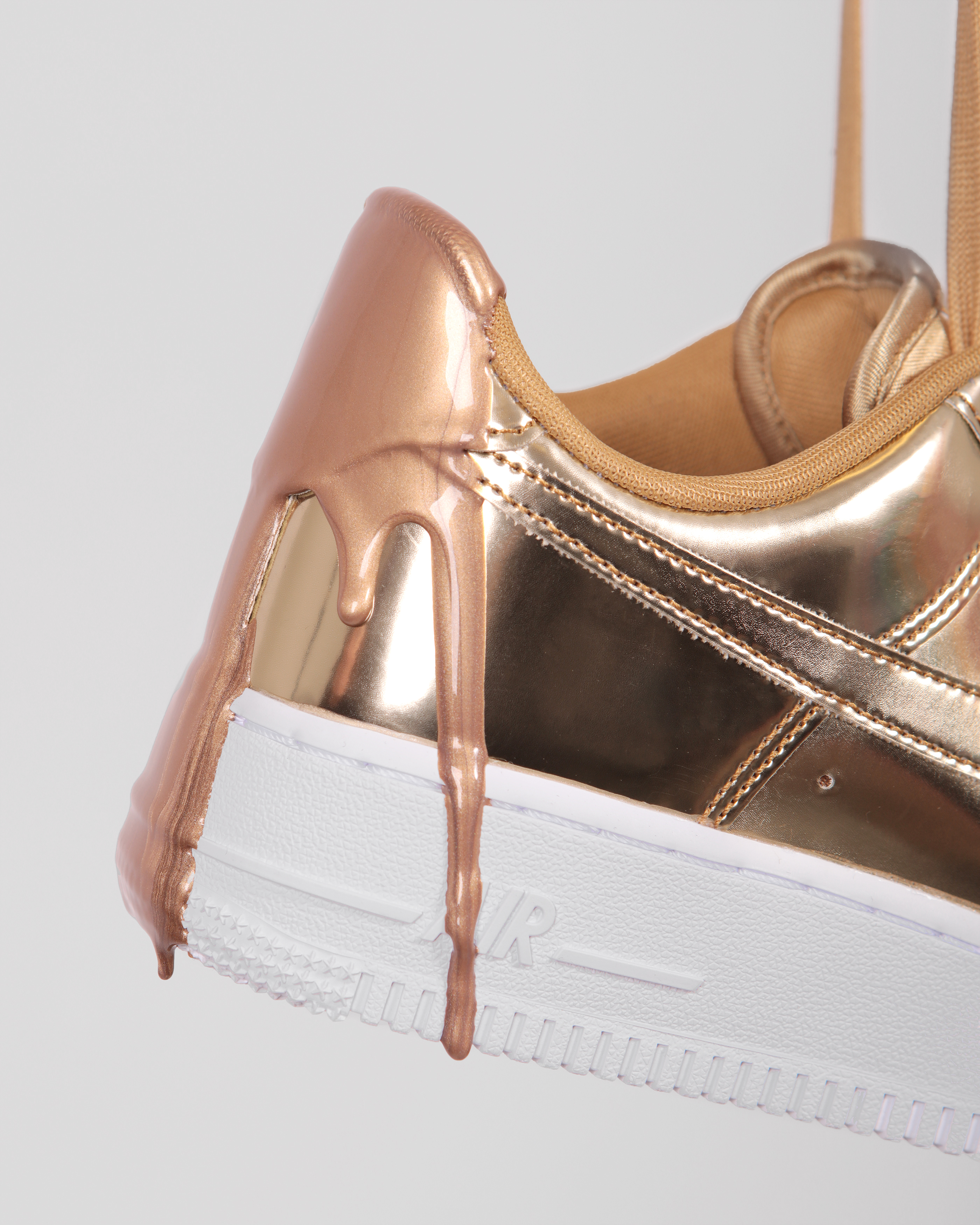 nike air force 1 liquid gold