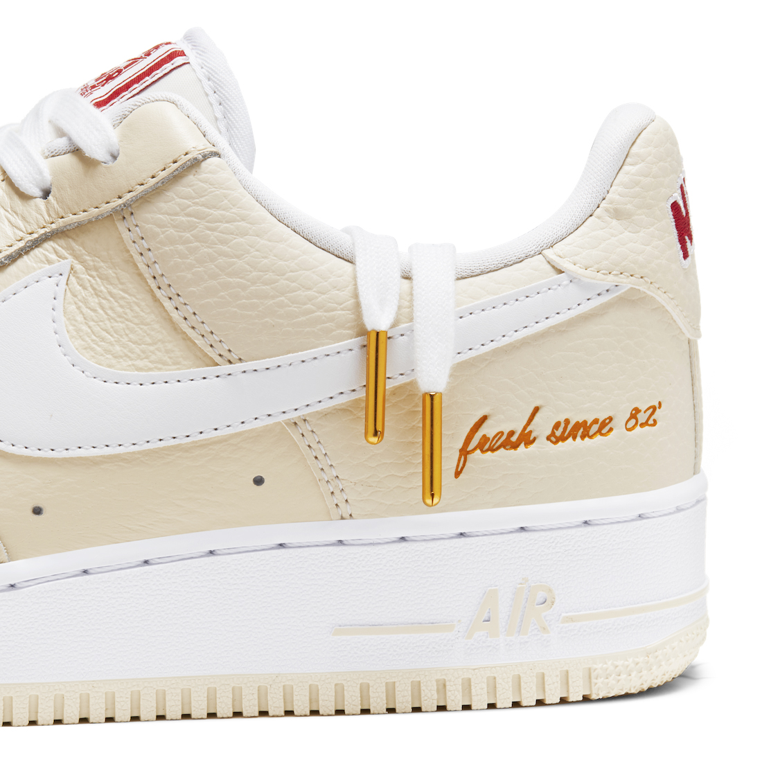 air force 1 cream laces