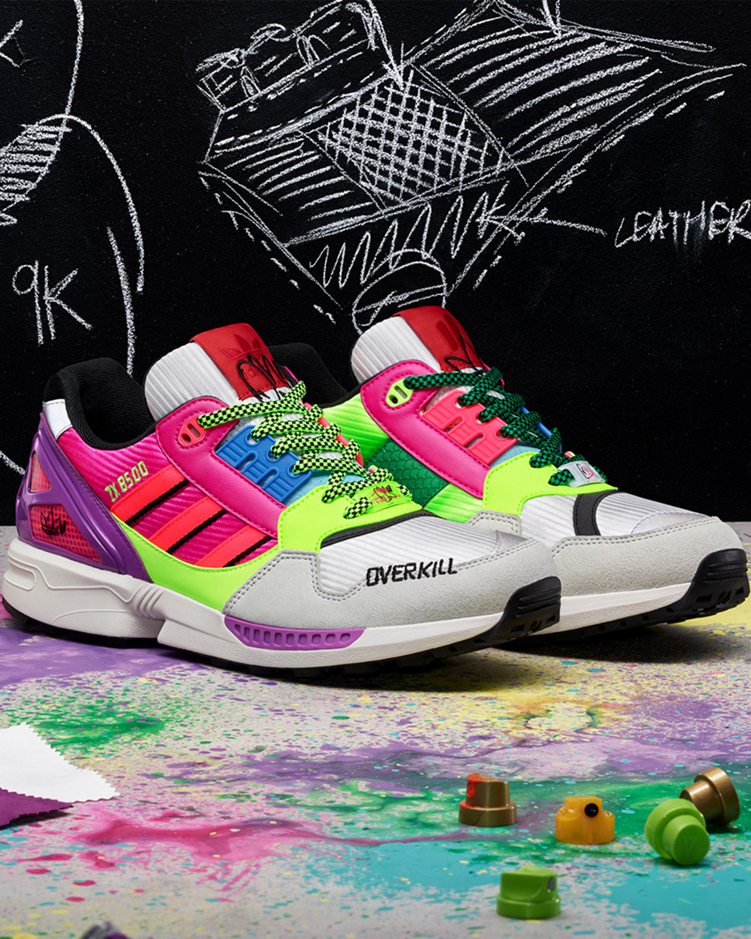 adidas originals x overkill zx 8500