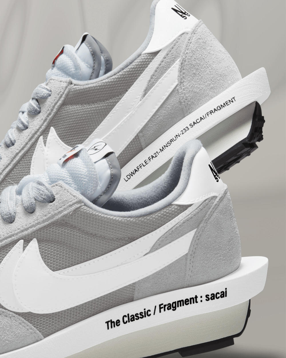 Nike x sacai vaporwaffle fragment Sacai x Fragment LDWaffle Editorial | NAKED Copehagen