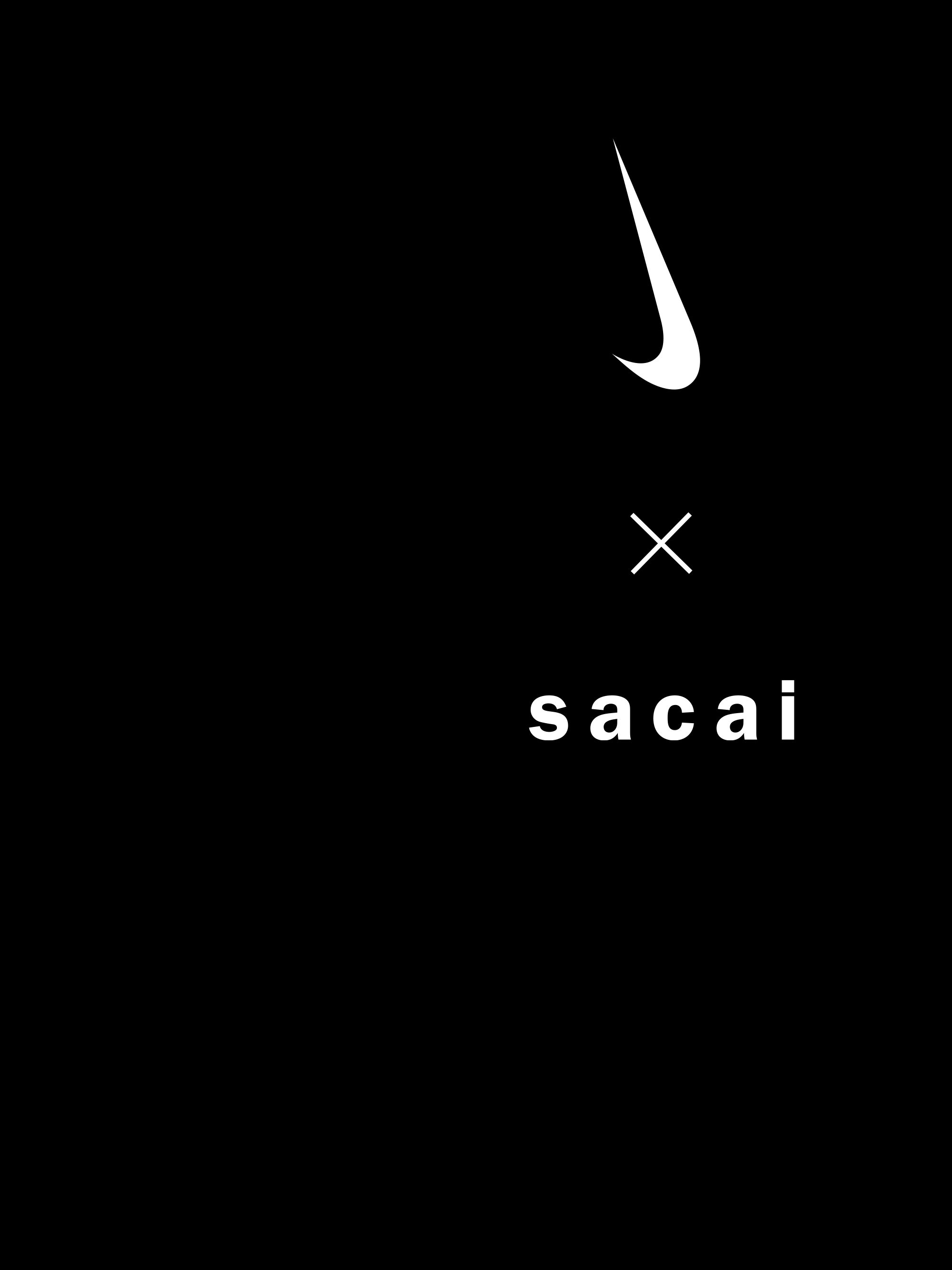 nike sacai logo