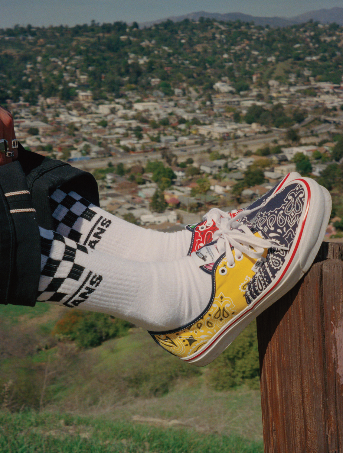 vans era craft podium checkerboard