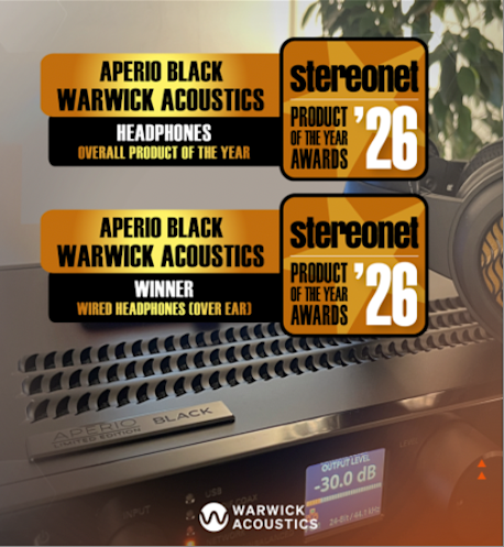 Article image: APERIO Scoops TWO Accolades at StereoNET's 2026 Product of the Year Awards