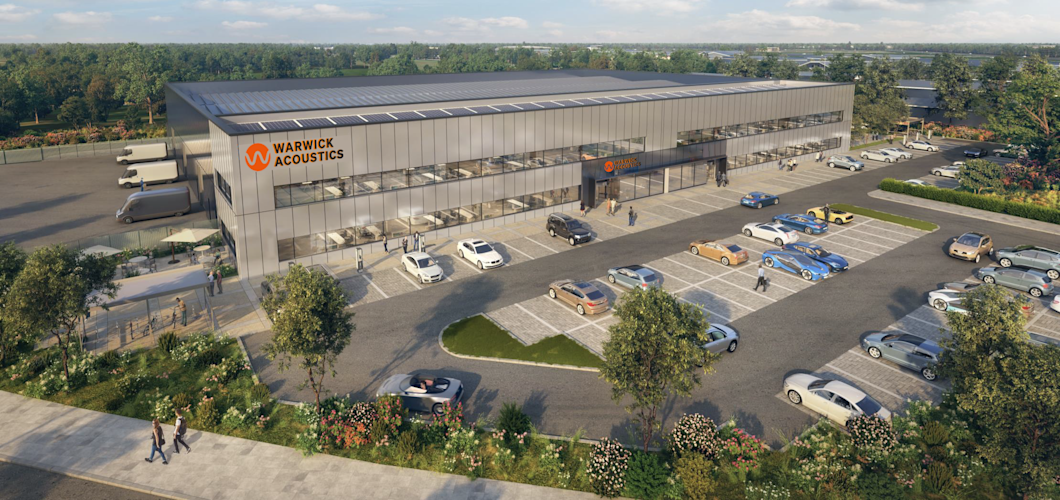 Warwick Acoustics New Home - Artists Impression