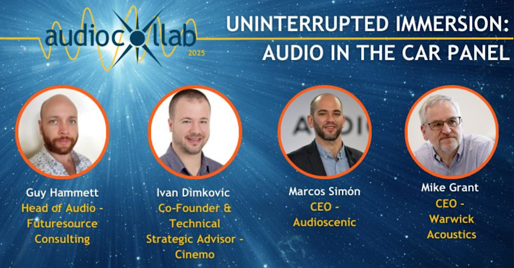 Audio Collaborative 2025 - Audio in the Car Panel Warwick Acoustics
