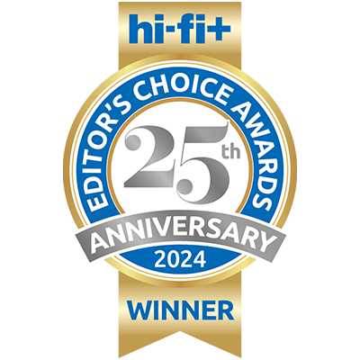 Article image: HiFi+ Editor’s Choice 25th Anniversary Winner Award - Sonoma Model One