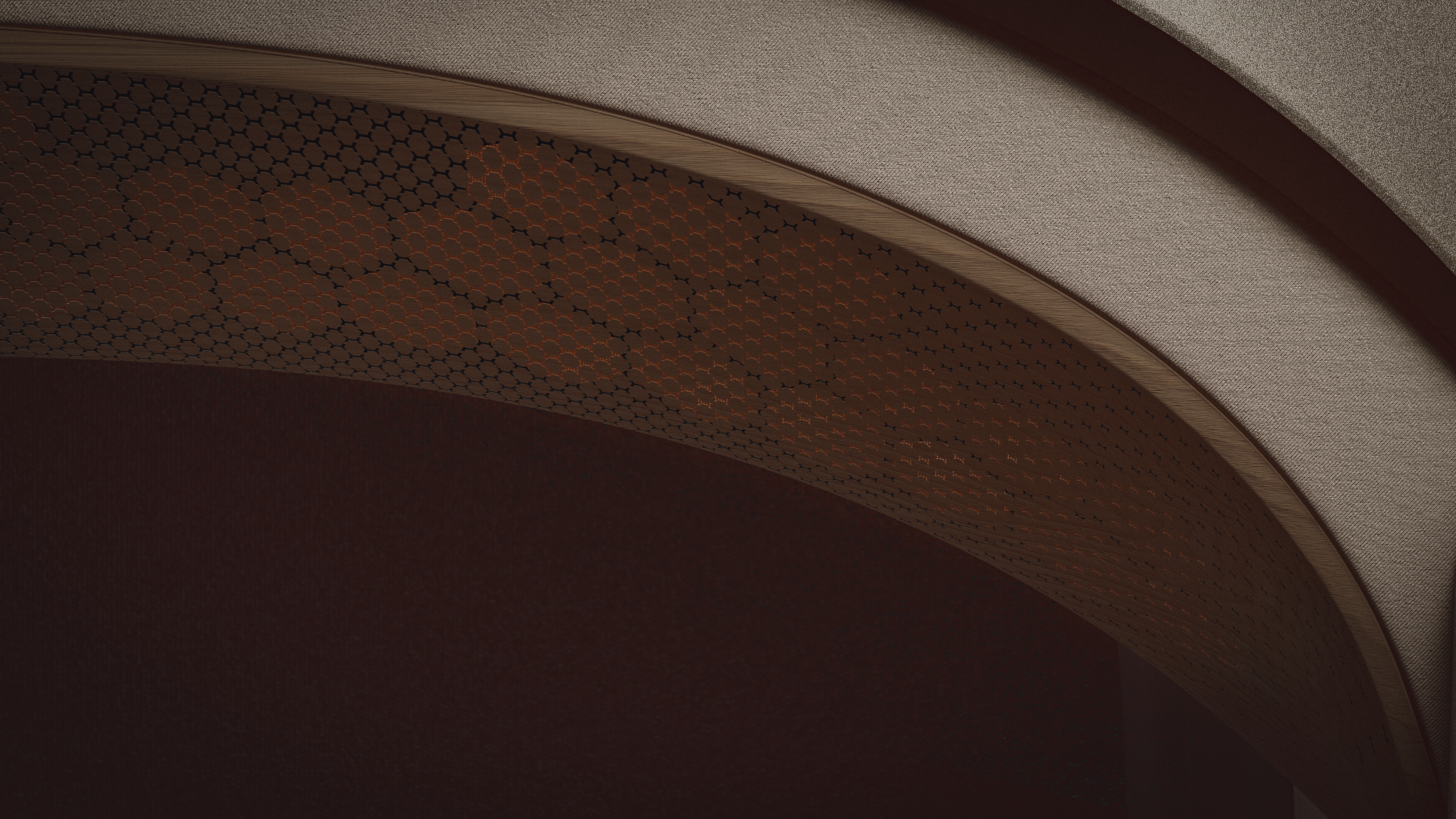 Warwick Acoustics Electrostatic Curved Soundbar Speaker for Automotive. 