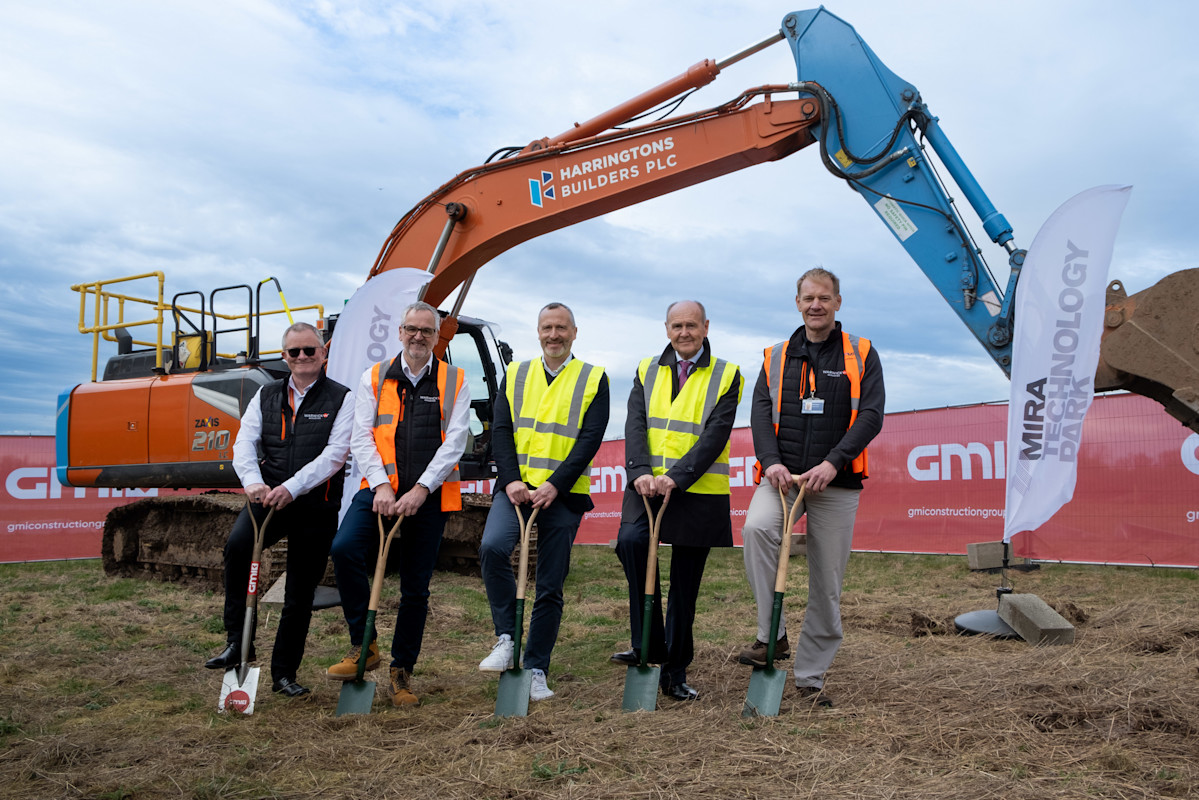 Warwick Acoustics Directors Breaking Ground at Mira Tech Park