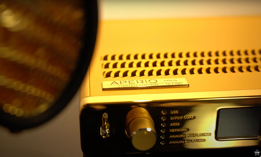 24kt Gold APERIO from Warwick Acoustics - ConvinceMeAudio Image