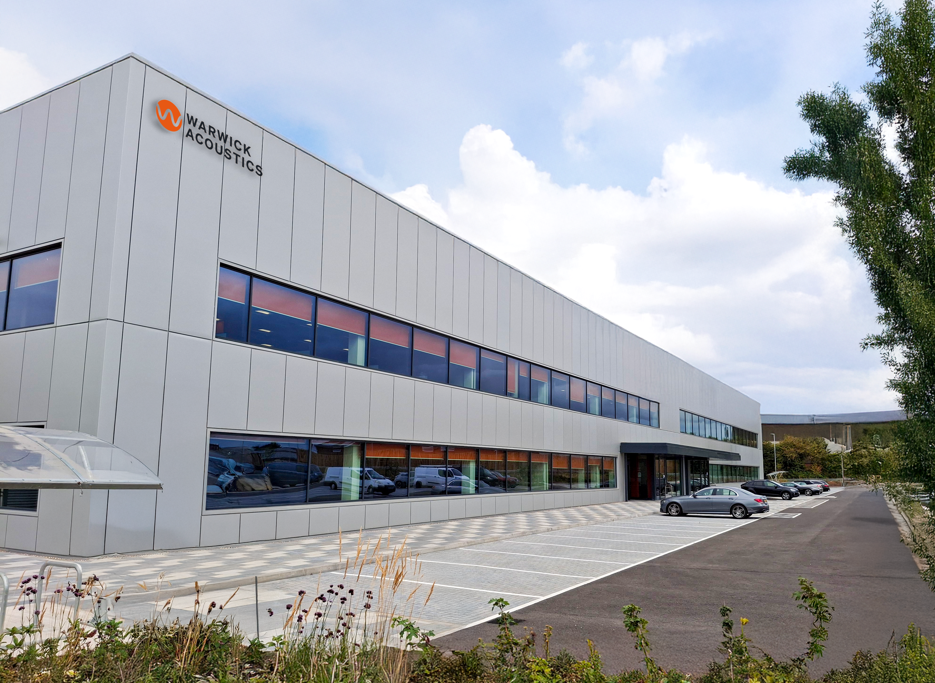 Warwick Acoustics New HQ & Experience Centre at MIRA Tech Park 
