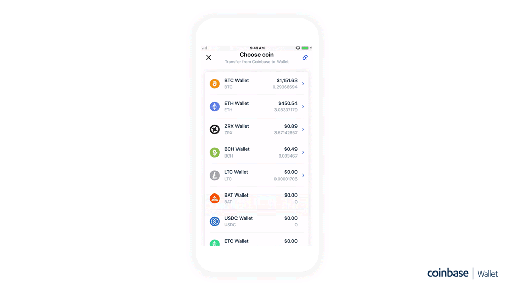 Coinbase Wallet Transaction