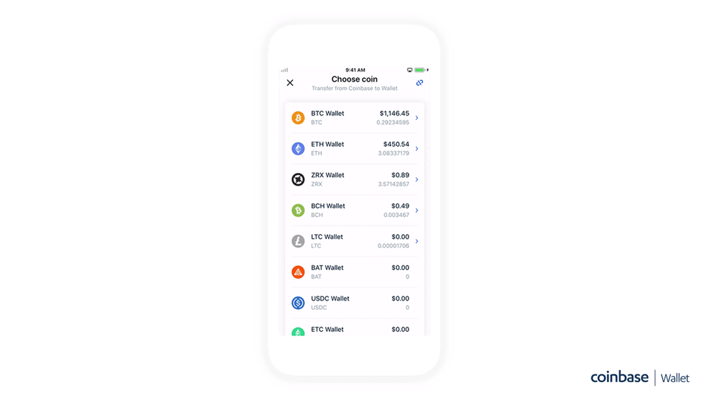 Coinbase Wallet Settings