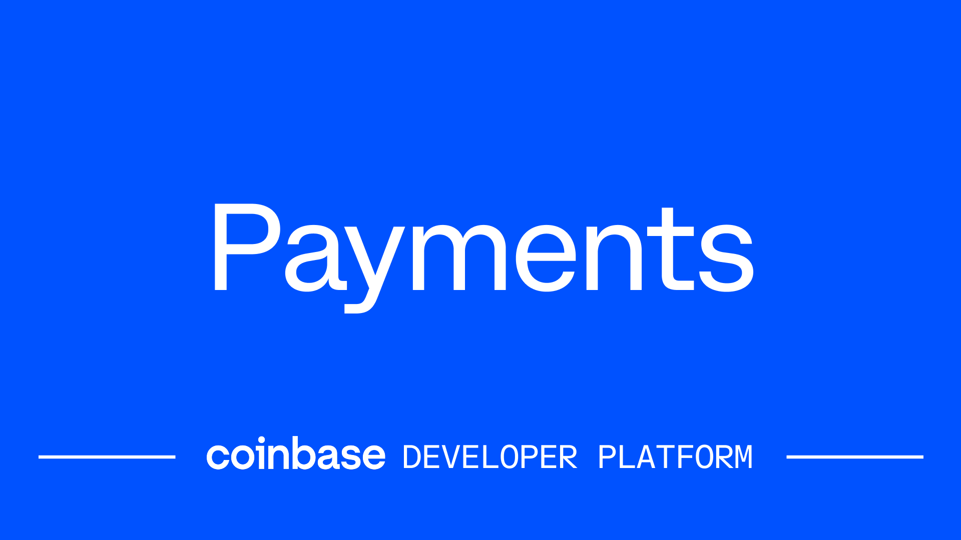 Payments