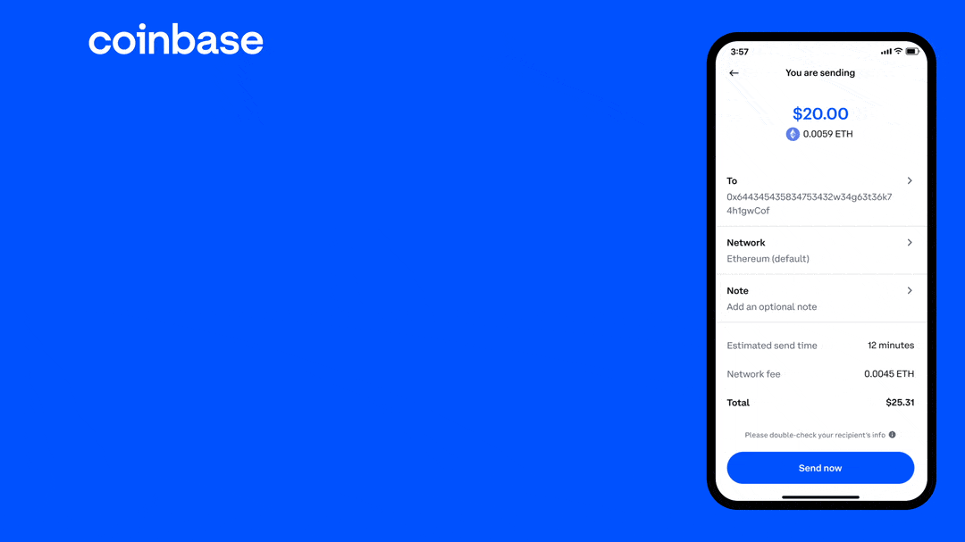 Send crypto on the Polygon and Solana networks in a few simple steps