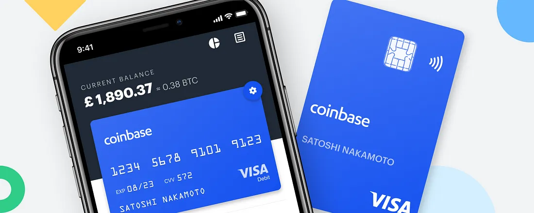 Spend your crypto instantly with Coinbase Card