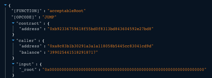 Tenderly Debugger