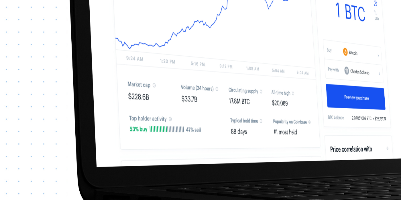 Trade smarter, only on Coinbase