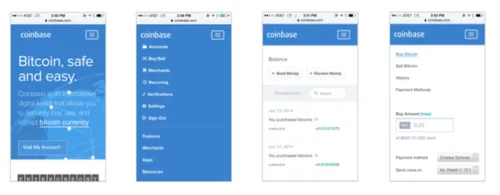 Coinbase introduces updated mobile site