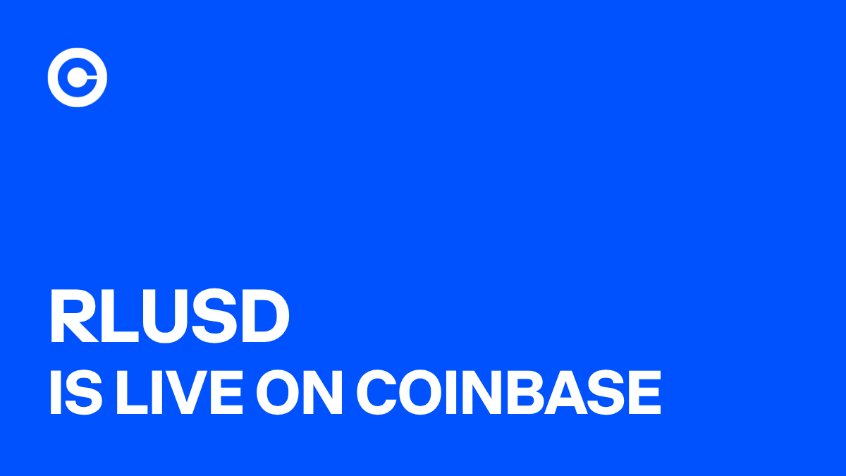 RLUSD is now available on Coinbase image