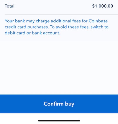 Cash advance fee warnings
