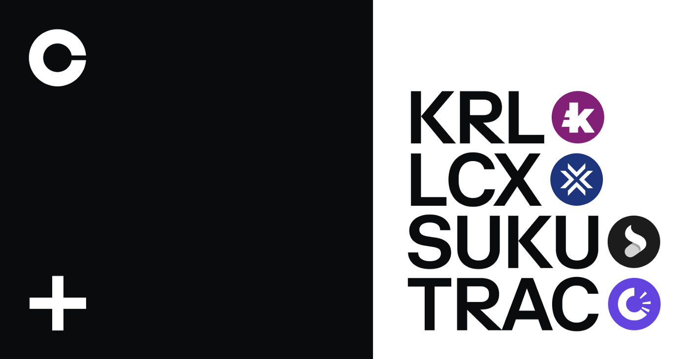 Kryll KRL LCX LCX SUKU SUKU and OriginTrail TRAC are