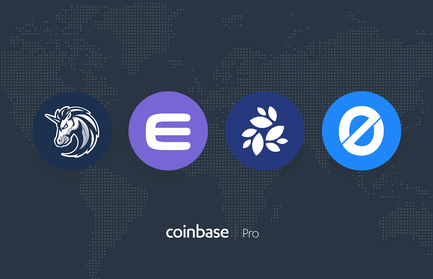 1inch (1INCH), Enjin Coin (ENJ), NKN (NKN) and Origin Token (OGN) are  launching on Coinbase Pro