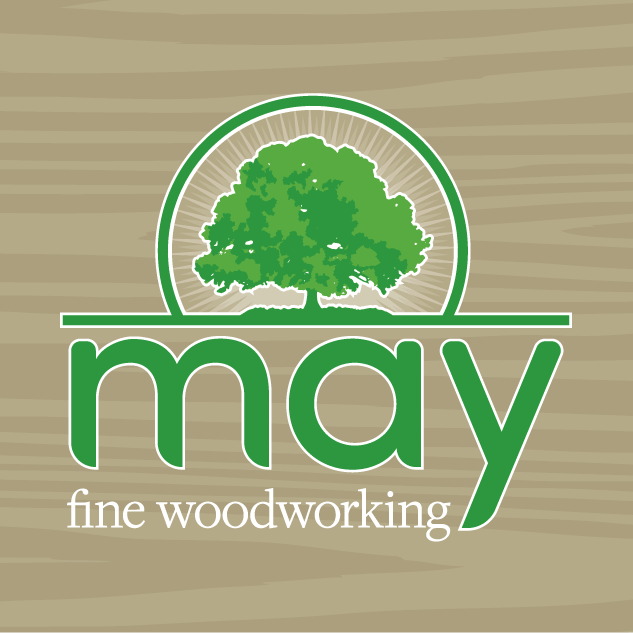 may fine woodworking logo