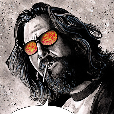 the dude from big lebowski saying - Mind if i do a jay?