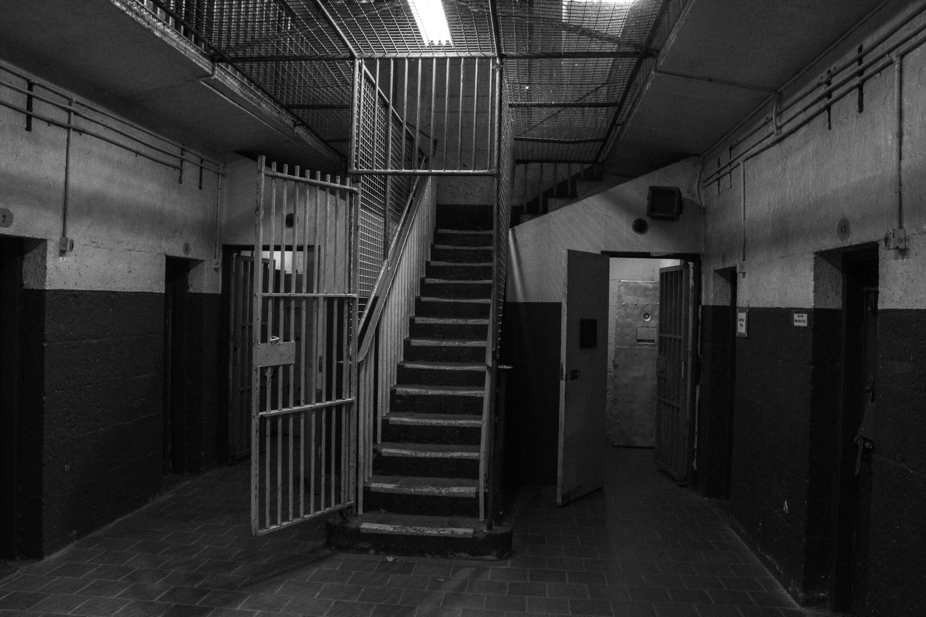 Inside the Old Geelong Gaol in Geelong, Victoria.