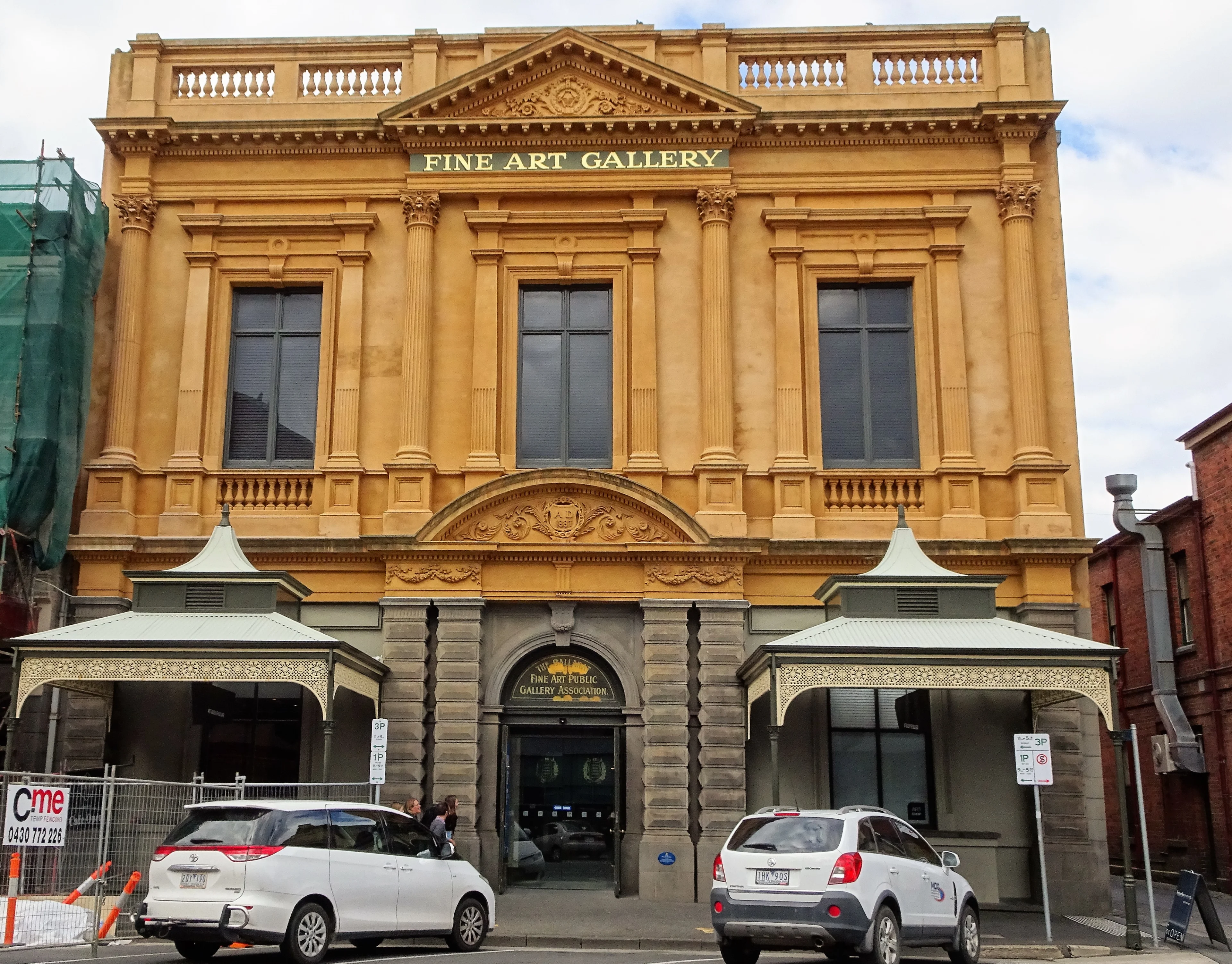 View of the heritage building of the Art Gallery of Ballarat