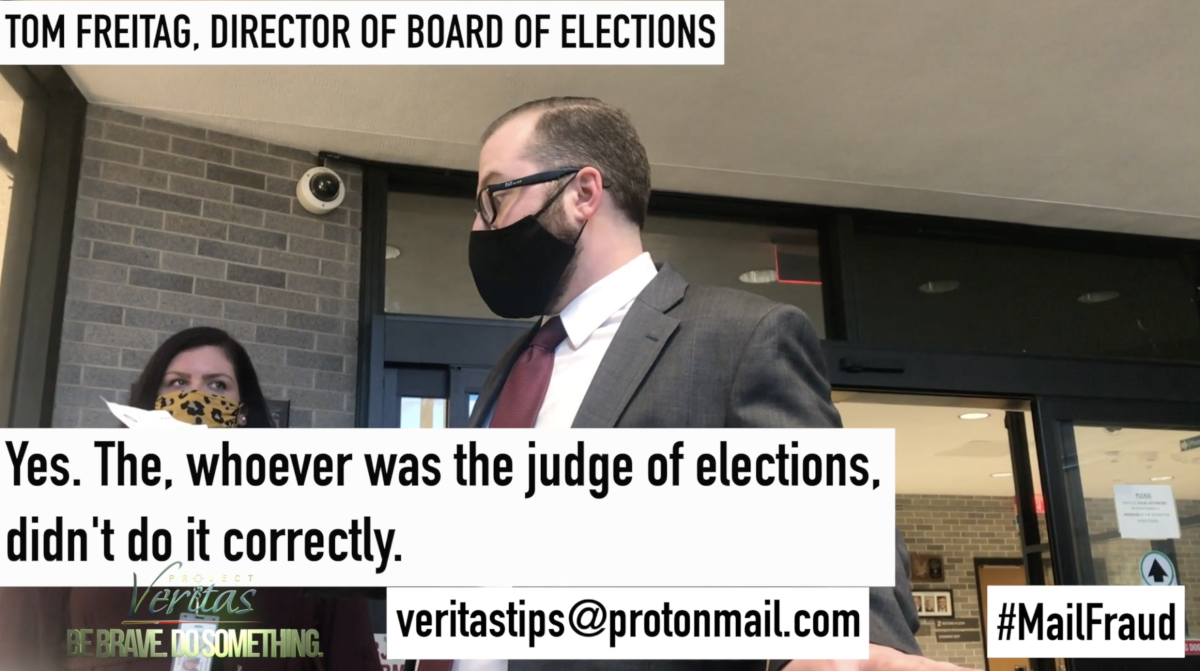 Spoiled Bucks County Ballots Found in Trash; Top County Election Official: ‘The Judge of Elections Didn’t Do It Correctly;’ Pennsylvania Law: Hold Spoiled Ballots for 22 Months | Project Veritas