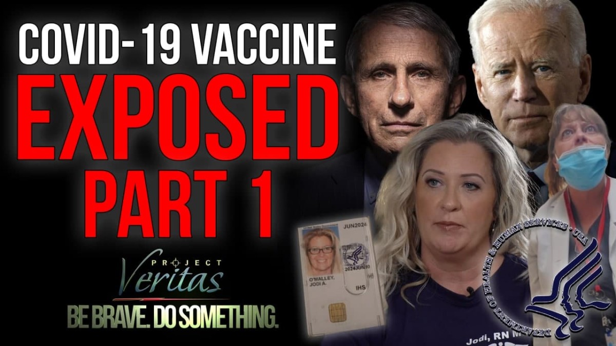Federal Govt Whistleblower Goes Public with Secret Recordings: ‘Government Doesn’t Want to Show the [COVID] Vaccine is Full of Sh*t’ | Project Veritas
