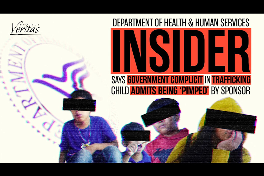U.S. Department of Health & Human Services Whistleblower Reveals ‘Tax Dollars’ Spent to ‘Put Migrant Children in the Hands of Criminals’ | Project Veritas
