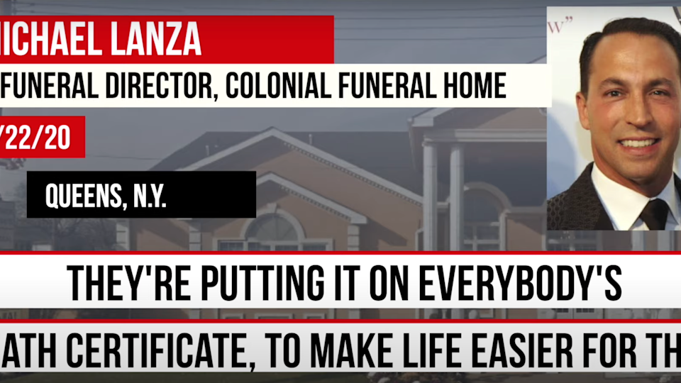 BREAKING: Funeral Directors in COVID-19 Epicenter Doubt Legitimacy ...
