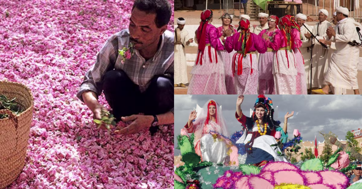 Le moussem des roses à Ouarzazate photo