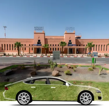Hertz location voiture aéroport Ouarzazate Maroc