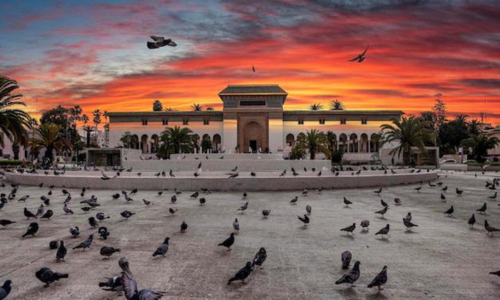Place Mohamed V à Casablanca