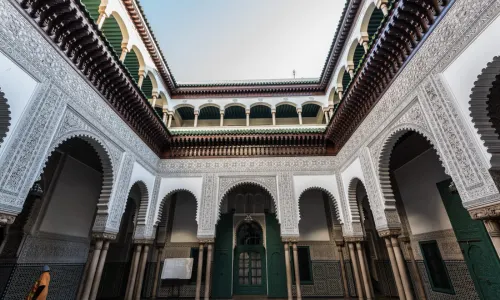 L'ancienne Mahkama du Pâcha ou palais de justice marocaine à Casablanca