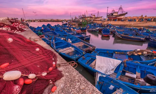 Le port de la ville de Essaouira