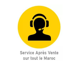 Service Après vente sur tout le Maroc 