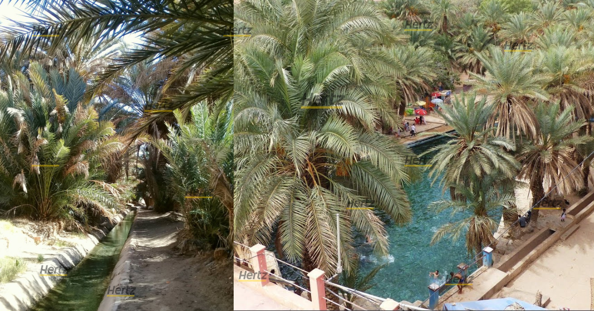 photo source bleue de meski