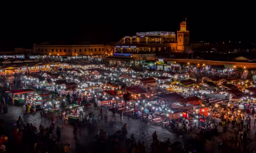 Marrakech, Place Jemaa el Fna