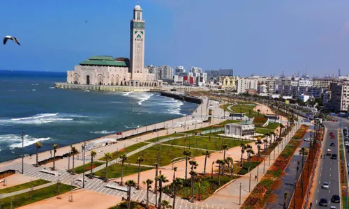 La corniche Ain Diab à Casablanca
