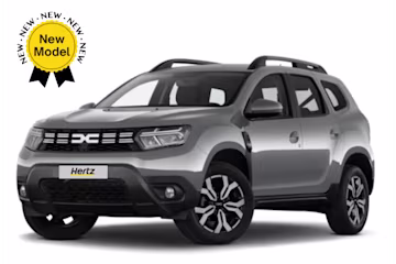 Hertz location voiture SUV Dacia Duster en gare de train ONCF TGV au Maroc