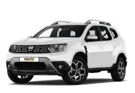 Hertz Alquiler de coches Dacia Duster en la estación de tren ONCF en Marruecos