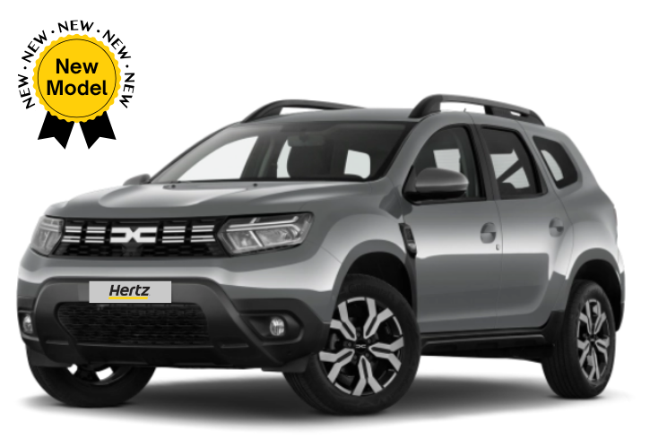 Hertz SUV car rental at ONCF train station in Morocco