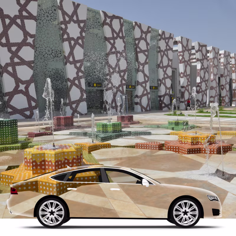Hertz location voiture aéroport Fès Maroc